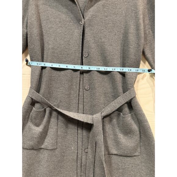 Vintage S 100% Italian Merino Wool Belted Cardigan Sweater, Sarah Spencer Womens - Picture 6 of 8